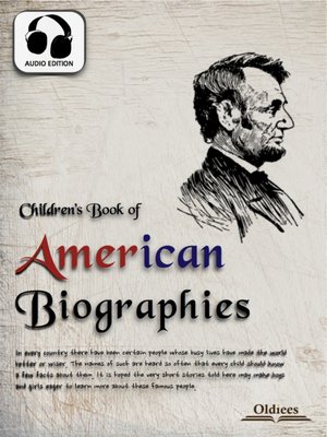 cover image of Children's Book of American Biographies